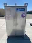 Used- Metal Craft TranStore Tote Bin, Model 52426, 304 Stainless steel, 550 Gall