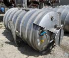 Used Storage Tank, Approximately 600 Gallon Capacity, 304 Stainless Steel