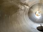 Used 304 Stainless Steel Storage Tank, Approximately 600 Gallon Capacity