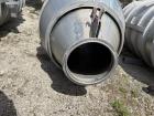 Used 304 Stainless Steel Storage Tank, Approximately 600 Gallon Capacity