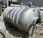 Storage Tank, Approximately 600 Gallon Capacity, 304 Stainless Steel