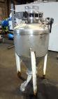 Used- Arrow Tank & Engineering Company Pressure Hopper, Approximate 8 Cubic Feet