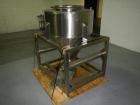 Used 9.5 cu ft Stainless Steel Storage Bin | Food & Chemical Applications