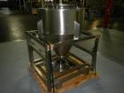 Used 9.5 cu ft Stainless Steel Storage Bin | Food & Chemical Applications