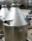 USED: L B Bohle tote bin, approx 13 cu ft, model 1BC, 316L stainless steel. Approx 34