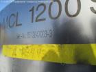 Used LB Bohle Bin, 1200 Liter (42 Cubic Feet), Model MCL1200S. Stainless steel construction. Approximately 60