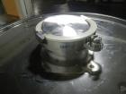 Used 1200 liter LB Bohle bin, model MCL1200S, 1200 liter(42 cu ft) capacity, stainless steel construction, approximately 60