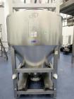 Used Bohle Stainless Steel Blending Bin, Approximate 70 Cubic Foot (2,000 Liter