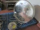 Used Bohle Stainless Steel Blending Bin, Approximate 70 Cubic Foot (2000 Liter)