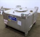 Used- Custom Metal Craft TransStore Tote Bin, 250 Gallon (946 Liters)