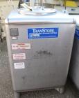 Used-Custom Metalcraft Bin, Model 514281.  Approximately 34 cubic feet, stainless steel.  36