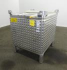 Used Custom Metalcraft Transtore Dimple Jacketed Stainless Steel Tote