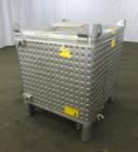 Used Custom Metalcraft Transtore Dimple Jacketed Stainless Steel Tote