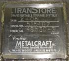 Used Custom Metalcraft Transtore Dimple Jacketed Stainless Steel Tote