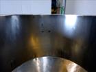 Used Expert Steel Fabricators Powder Tote Bin, Approximately 35 Cubic Feet, 304 Stainless Steel. 46