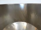 Used Expert Steel Fabricators Powder Tote Bin, Approximately 35 Cubic Feet, 304 Stainless Steel. 46