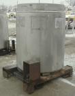 Used Stainless Steel Fabricated Metals Inc Liqua-Bin Liquid Tote