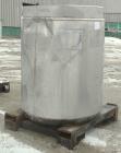 Used Stainless Steel Fabricated Metals Inc Liqua-Bin Liquid Tote