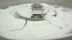 Used Stainless Steel Fabricated Metals Inc Liqua-Bin Liquid Tote