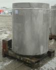 Used- Stainless Steel Fabricated Metals Inc Liqua-Bin Liquid Tote