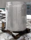 Used Stainless Steel Fabricated Metals Inc Liqua-Bin Liquid Tote