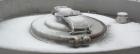 Used Stainless Steel Fabricated Metals Inc Liqua-Bin Liquid Tote
