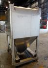 Used- GEA Buck Systems Stackable Powder Tote Bin, Approximately 62 Cubic Feet, 316 Stainless Steel. 52