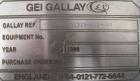 Used GEI Gallay Stackable Tote Bin, Approximately 20 Cubic Feet, Stainless Steel. 43-1/2