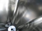 Used GEI Gallay Stackable Tote Bin, Approximately 20 Cubic Feet, Stainless Steel. 43-1/2