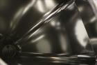 Used GEI Gallay Stackable Powder Tote Bin, Approximately 10 Cubic Feet, 316 Stainless Steel. Approximately 48