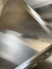 Used- Hoover Industrial Tote Bin, 304 Stainless Steel. Approximate 48