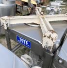 Used Hoover Industrial Tote Bin, 304 Stainless Steel. Approximate 48