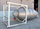 Used- Horizon Systems Filtered Hopper, Approximate 200 Cubic Feet, 304 Stainless Steel, Vertical. 72