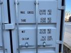 Used- Suihe M45G3QC 40' High Cube Open-Sided Storage Container.