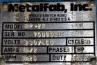 Used Metalfab Bin Activator / Bin Discharger, Model BA-5, 304 Stainless Steel.  Approximately 59-1/4