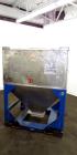 Used Mid-States Manufacturing & Engineering Powder Tote Bin, 304 Stainless Steel. Approximate 56.8 cubic feet capacity. 53