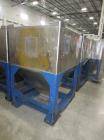 Used Mid-States Manufacturing & Engineering Powder Tote Bin, 304 Stainless Steel. Approximate 56.8 cubic feet capacity. 53
