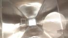 Used Mid-States Manufacturing & Engineering Powder Tote Bin, 304 Stainless Steel. Approximate 56.8 cubic feet capacity. 53” Long x 44” wide x 27.5” straight side x 35” coned bottom. 23” Diameter top ...