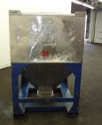 Used Stainless Steel Mid-States Manufacturing & Engineering Powder Tote Bin