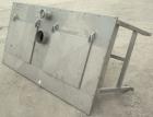 Used- Hopper, Approximately 40 Cubic Feet, 304 Stainless Steel. 92