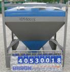 Used Plastic Tote Bin, approximately 10 cubic feet (75 gallon). 49