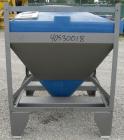 Used Plastic Tote Bin, approximately 10 cubic feet (75 gallon). 49
