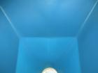 Used Plastic Tote Bin, approximately 10 cubic feet (75 gallon). 49