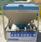 Used Plastic Tote Bin, approximately 10 cubic feet (75 gallon). 49