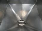 Used- Dry Tote Bin, Approximately 14 cubic feet capacity, 304 stainless steel. 36