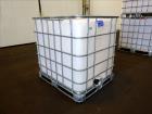 Used- Lot of 7 Tote Bins, 264 Gallon, Poly IBC.