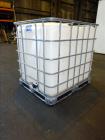 Used- Lot of 7 Tote Bins, 264 Gallon, Poly IBC.