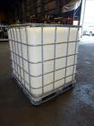 Used- Lot of 7 Tote Bins, 264 Gallon, Poly IBC.