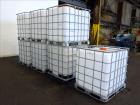 Used- Lot of 7 Tote Bins, 264 Gallon, Poly IBC.