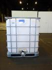 Used Lot of 7 Tote Bins, 264 Gallon, Poly IBC.